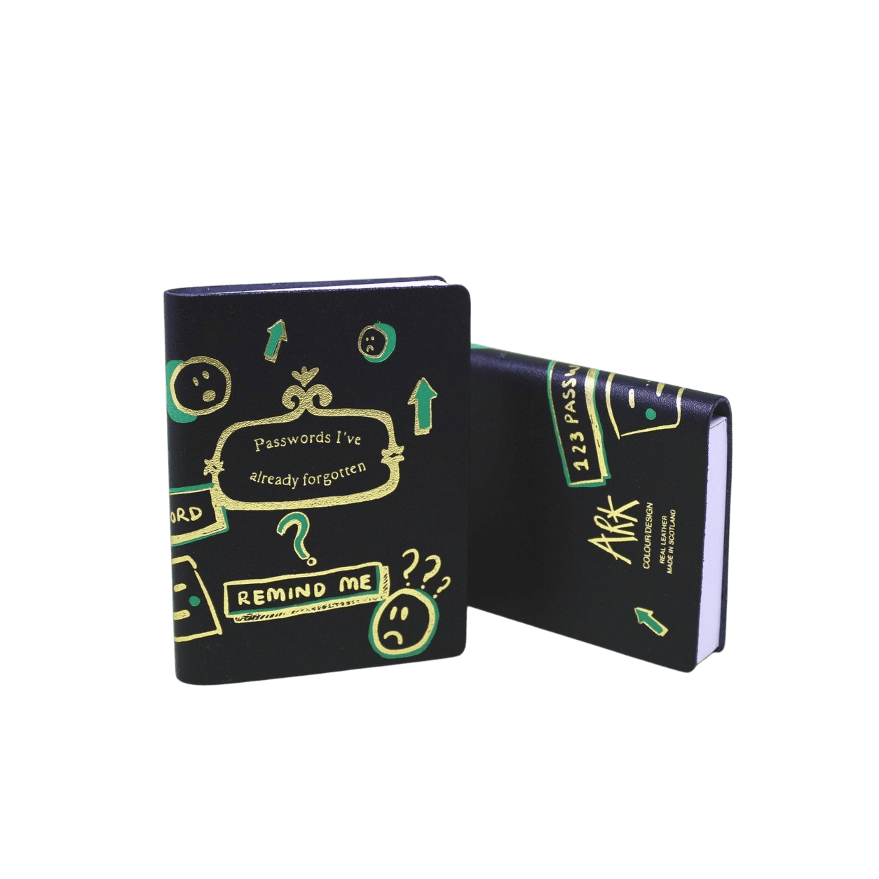 Carnet cuir « Passwords I’ve Already Forgotten »