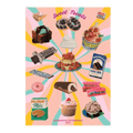 Planche de Stickers Cuisine Vintage