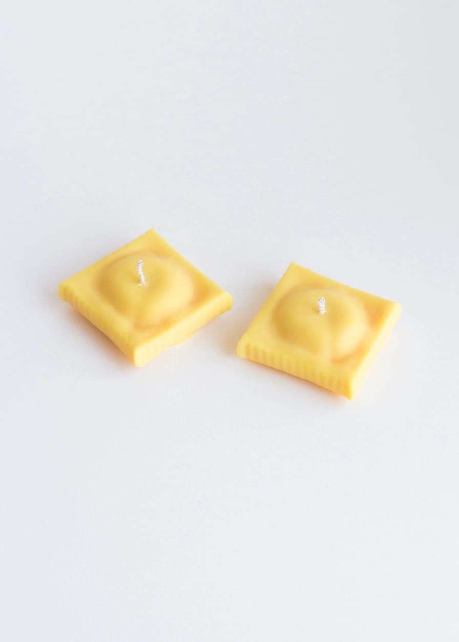 Bougie ravioli duo parfumée en cire de soja