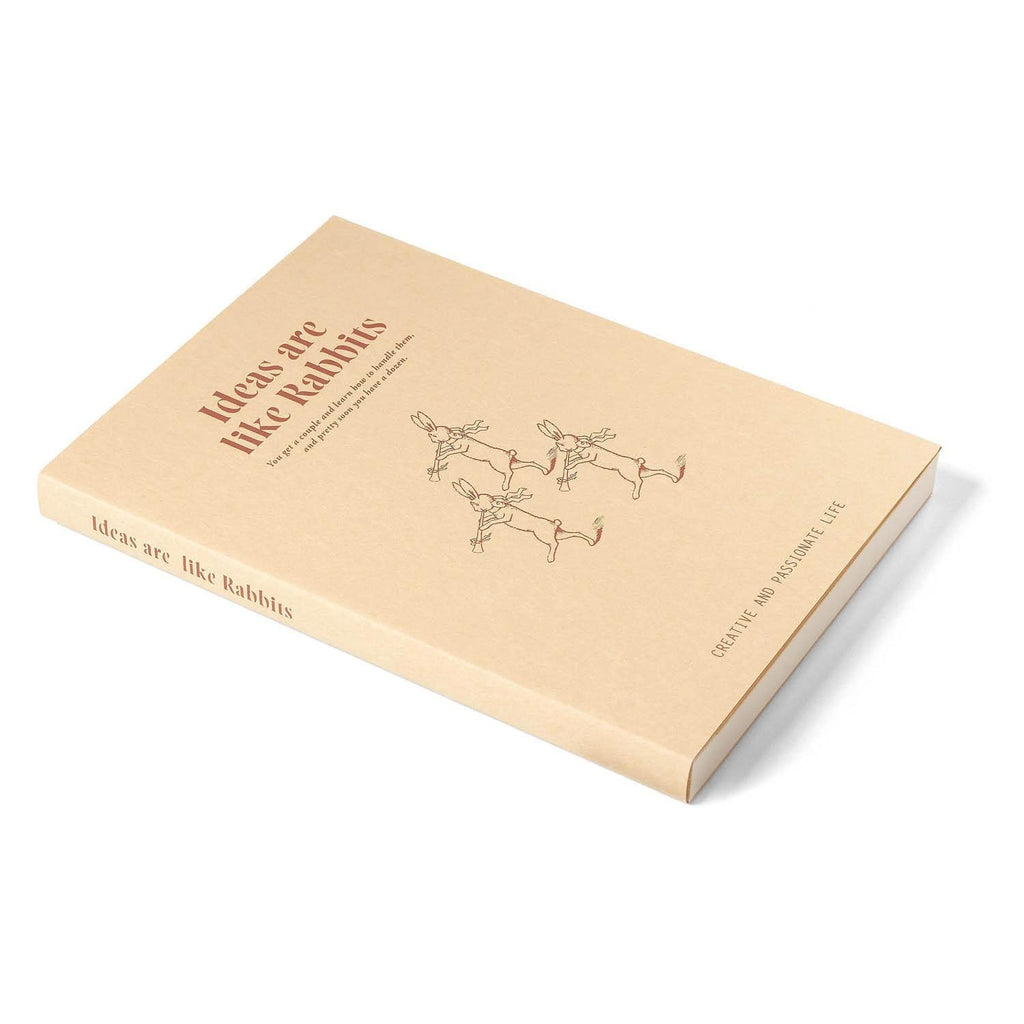 Protège-livre en papier « Ideas Are Like Rabbits »