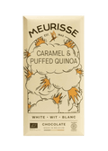 Chocolat blanc caramel &amp; quinoa soufflé bio