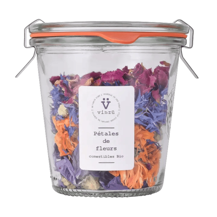 Pétales de Fleurs Bio Comestibles