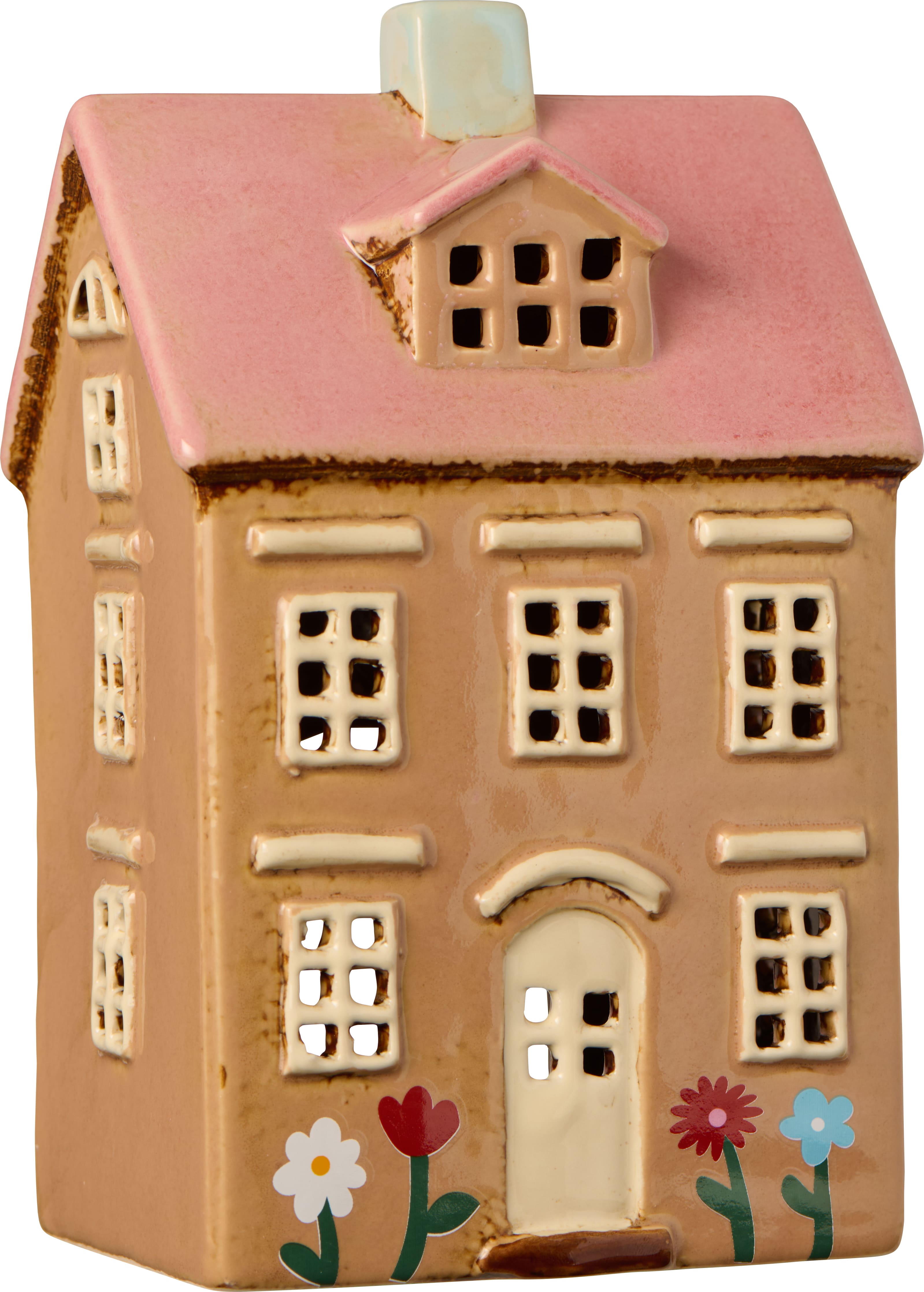 Maison Décorative Nyhavn Rose - Photophore en Céramique
