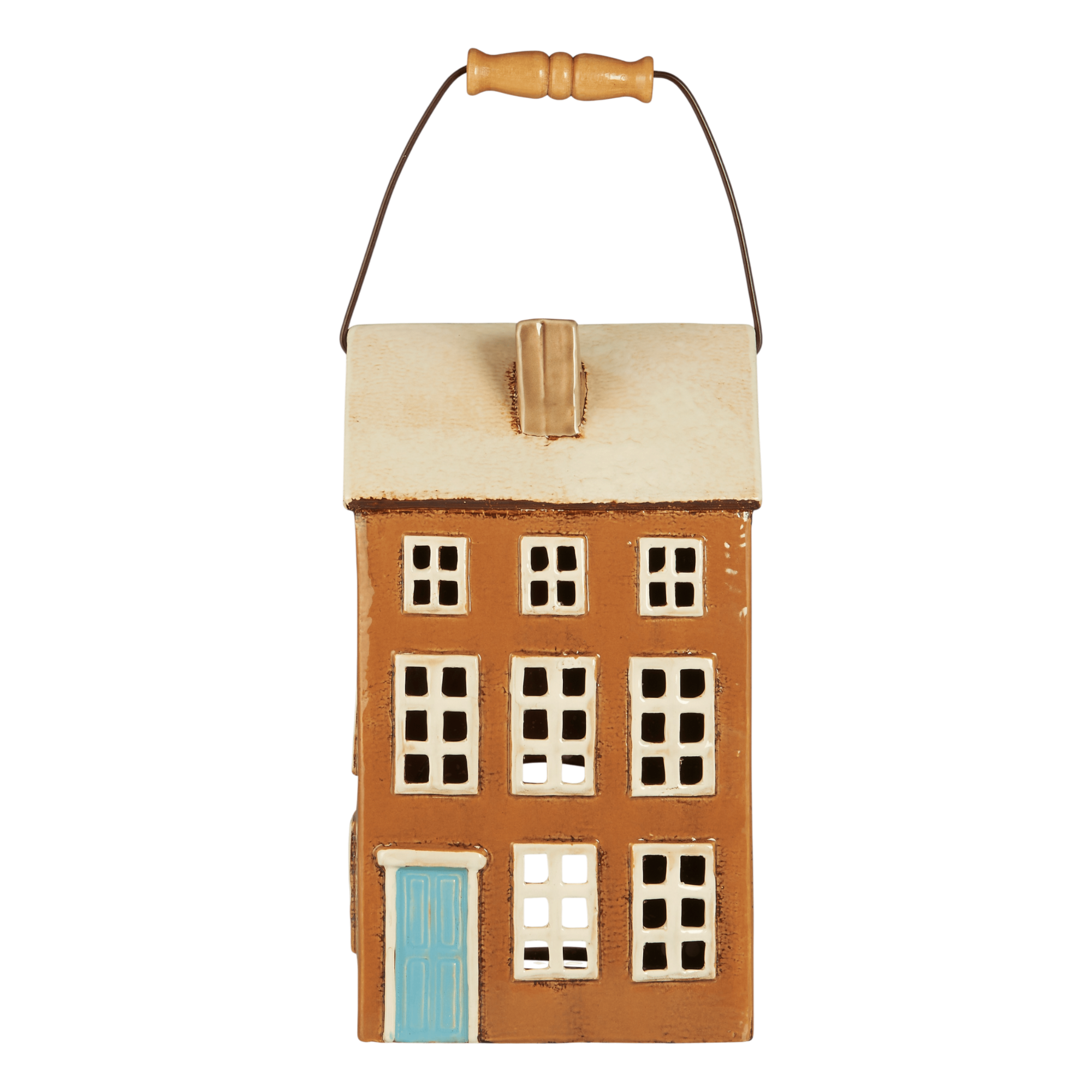Grande maison Décorative Scandinave - Photophore en Céramique