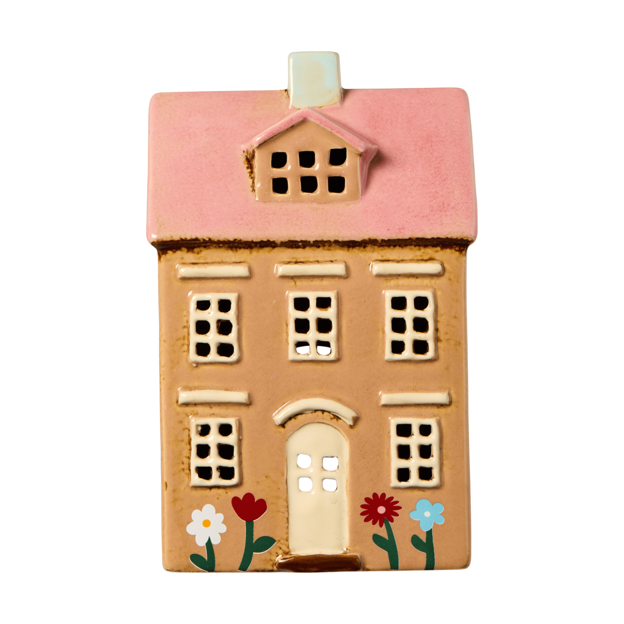 Maison Décorative Nyhavn Rose - Photophore en Céramique