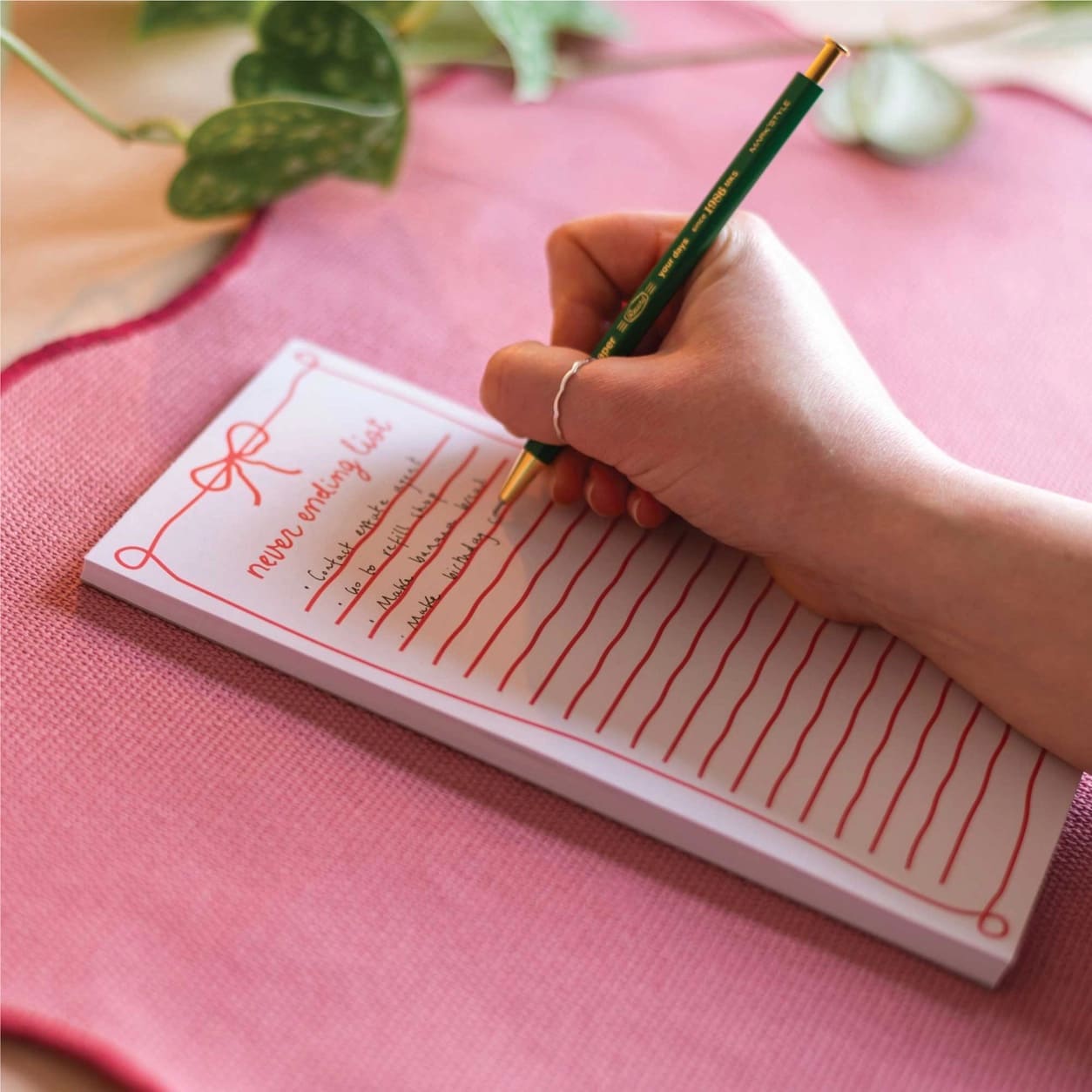 Bloc to-do list compact pages détachables