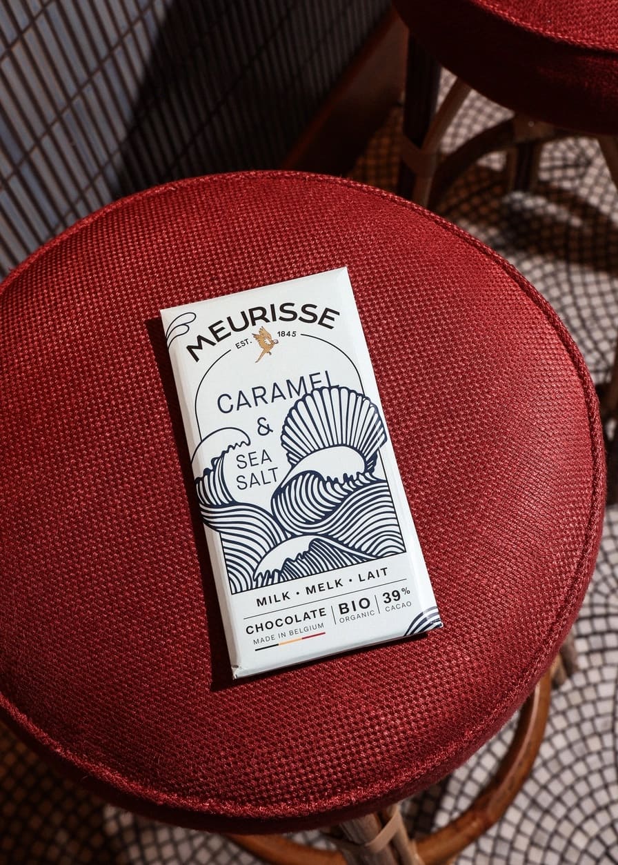 Chocolat au lait bio caramel & sel marin