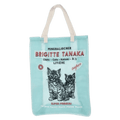 Sac chats brodé en organza - Brigitte Tanaka