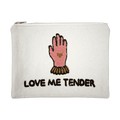 Pochette en coton “Love Me Tender”