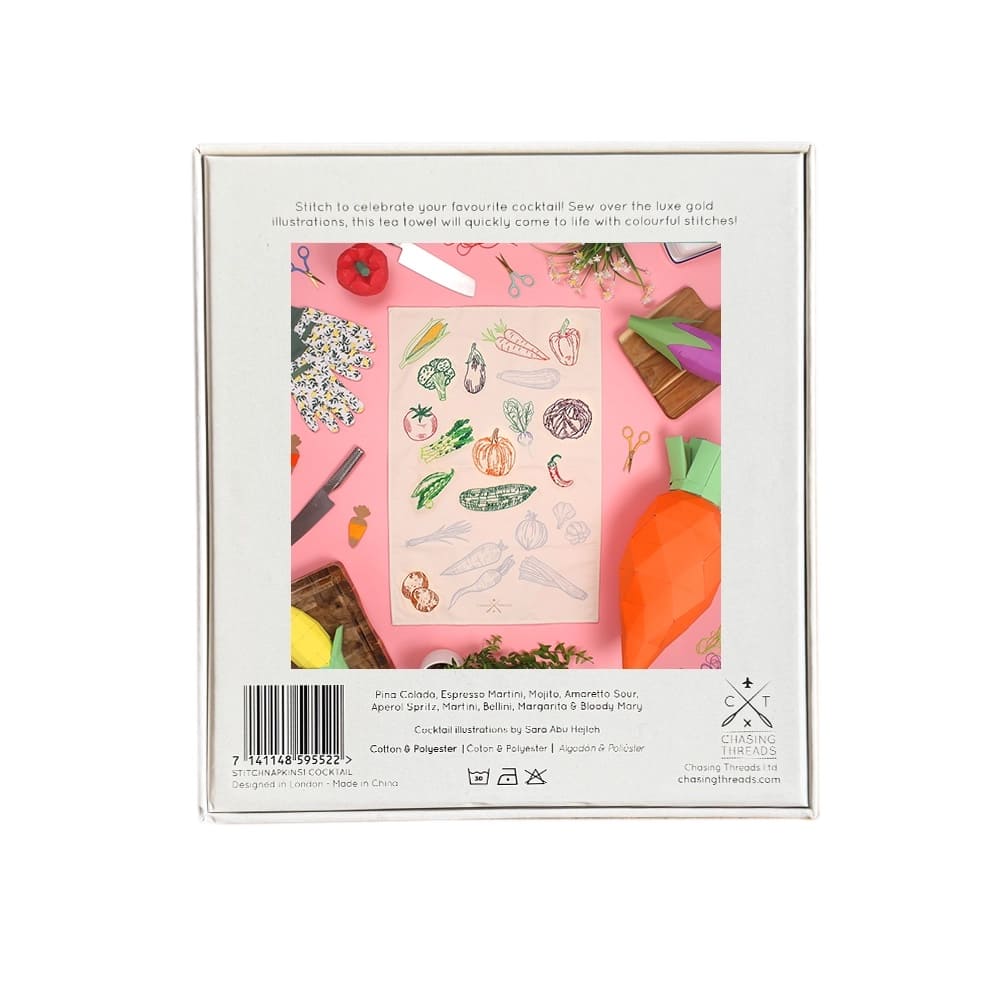 Kit Broderie Torchon Potager à Broder
