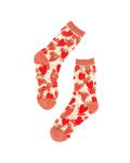 Chaussettes Transparentes - Fraises & Marguerites