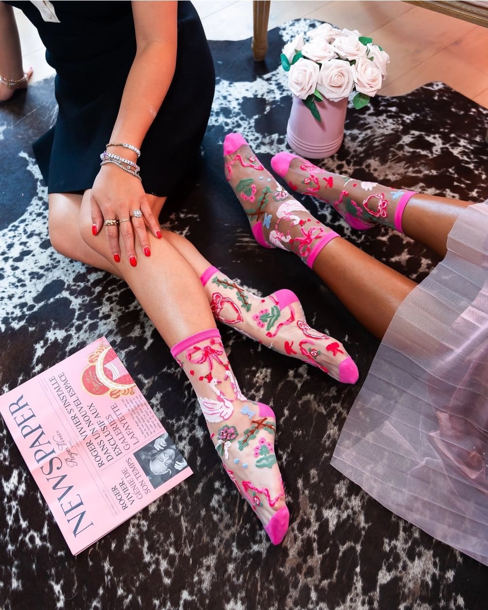 Chaussettes transparentes Ballet Romantique