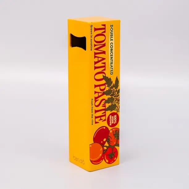 Ouvre-bouteille tube de concentré de tomate
