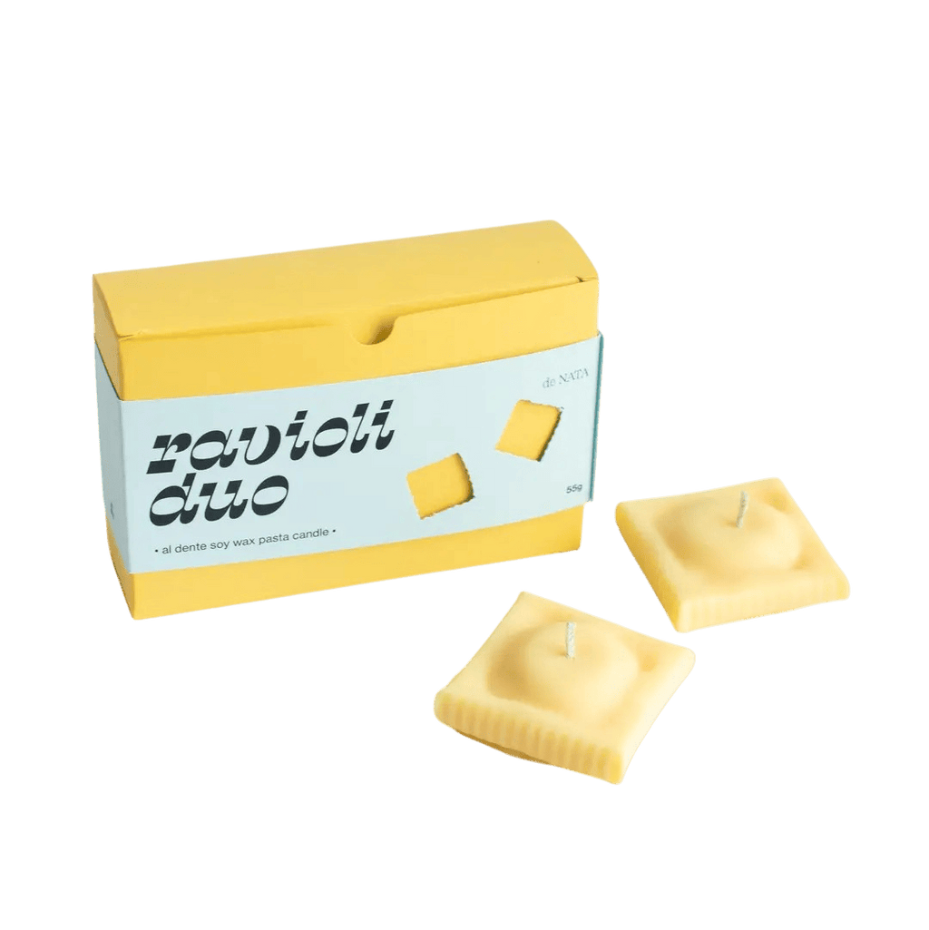 Bougie ravioli duo parfumée en cire de soja