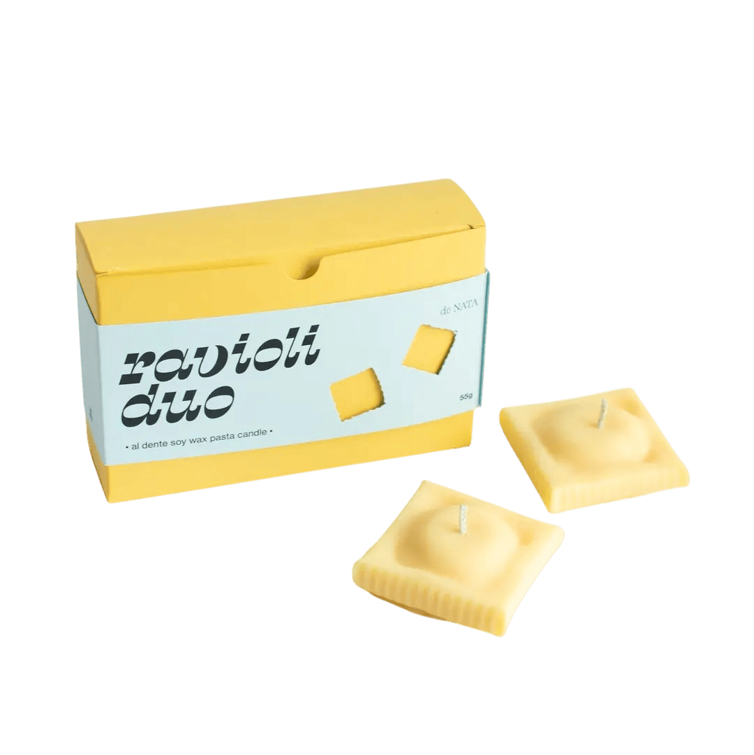 Bougie ravioli duo parfumée en cire de soja