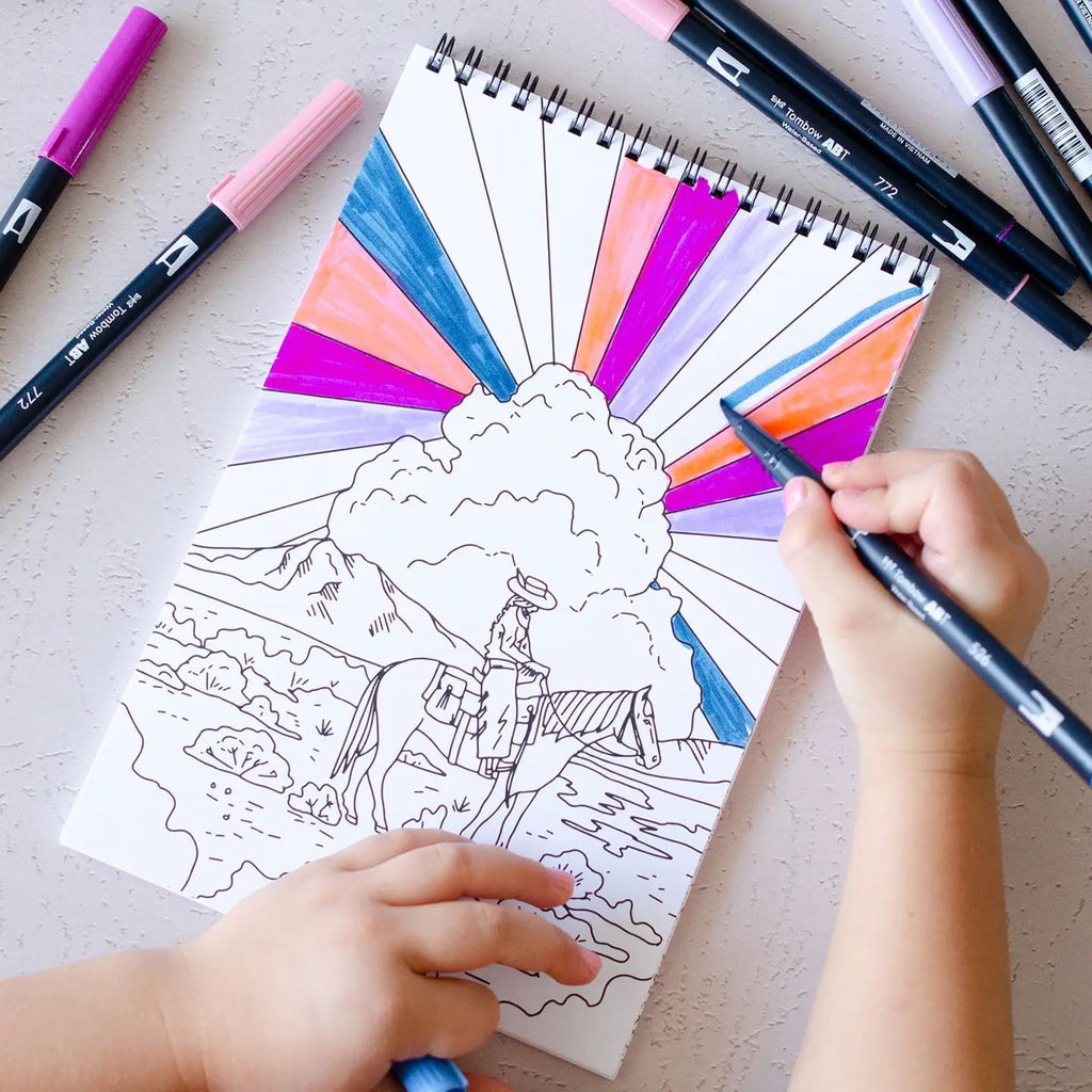 Livre de Coloriage Cosmic Cowgirl