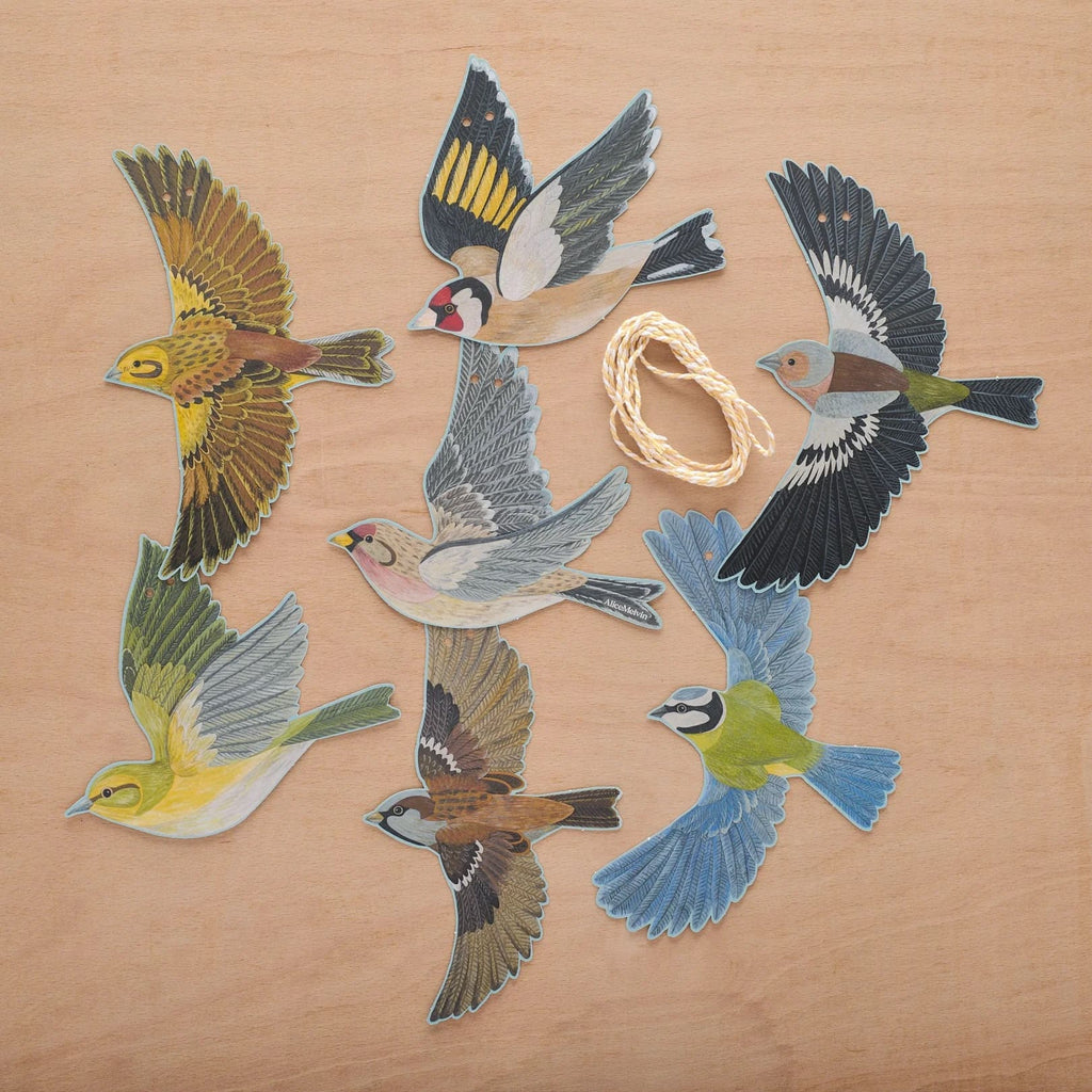 Guirlande Oiseaux de Printemps