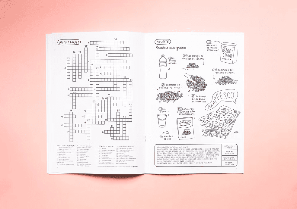 Cahier de vacances pour adultes - Jeux, quiz & activités créatives