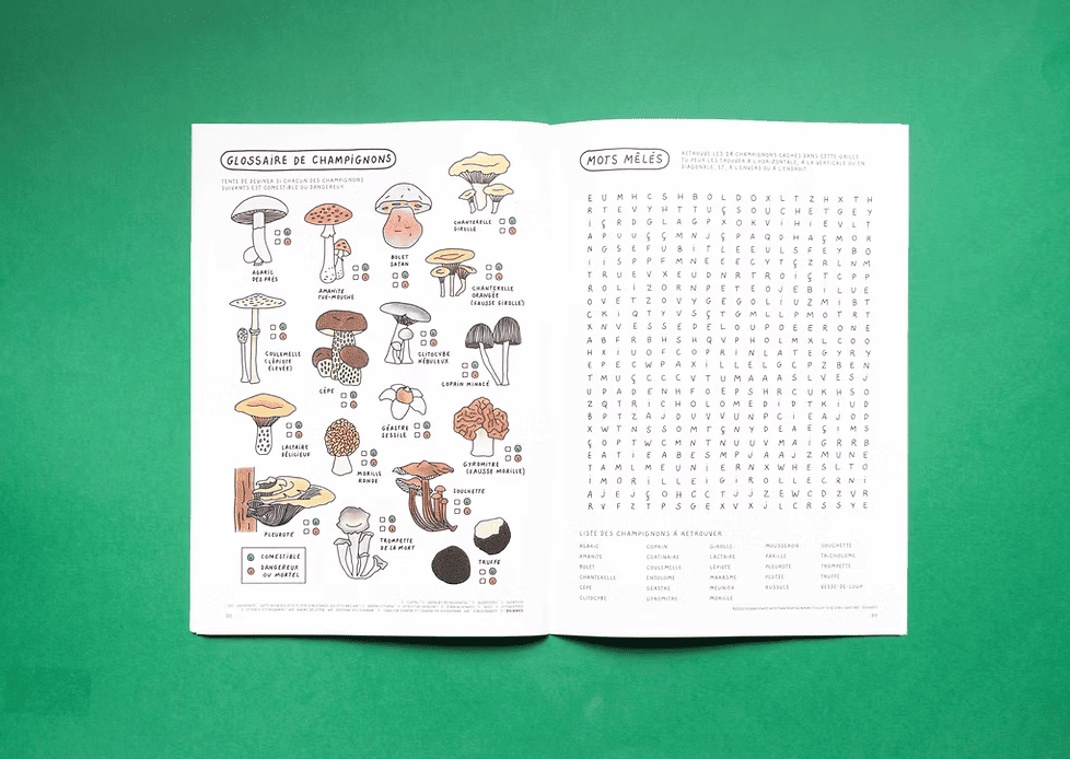 Cahier de vacances pour adultes - Jeux, quiz & activités créatives
