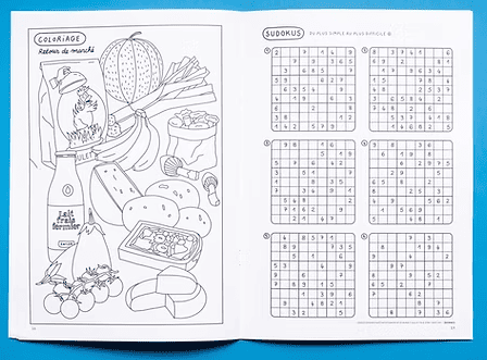 Cahier de vacances pour adultes - Jeux, quiz & activités créatives