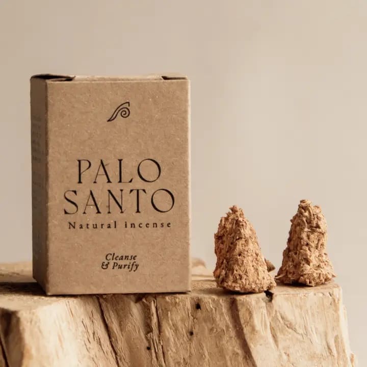 Cônes d'encens naturels au Palo Santo - Fabriqués à la main en Argentine