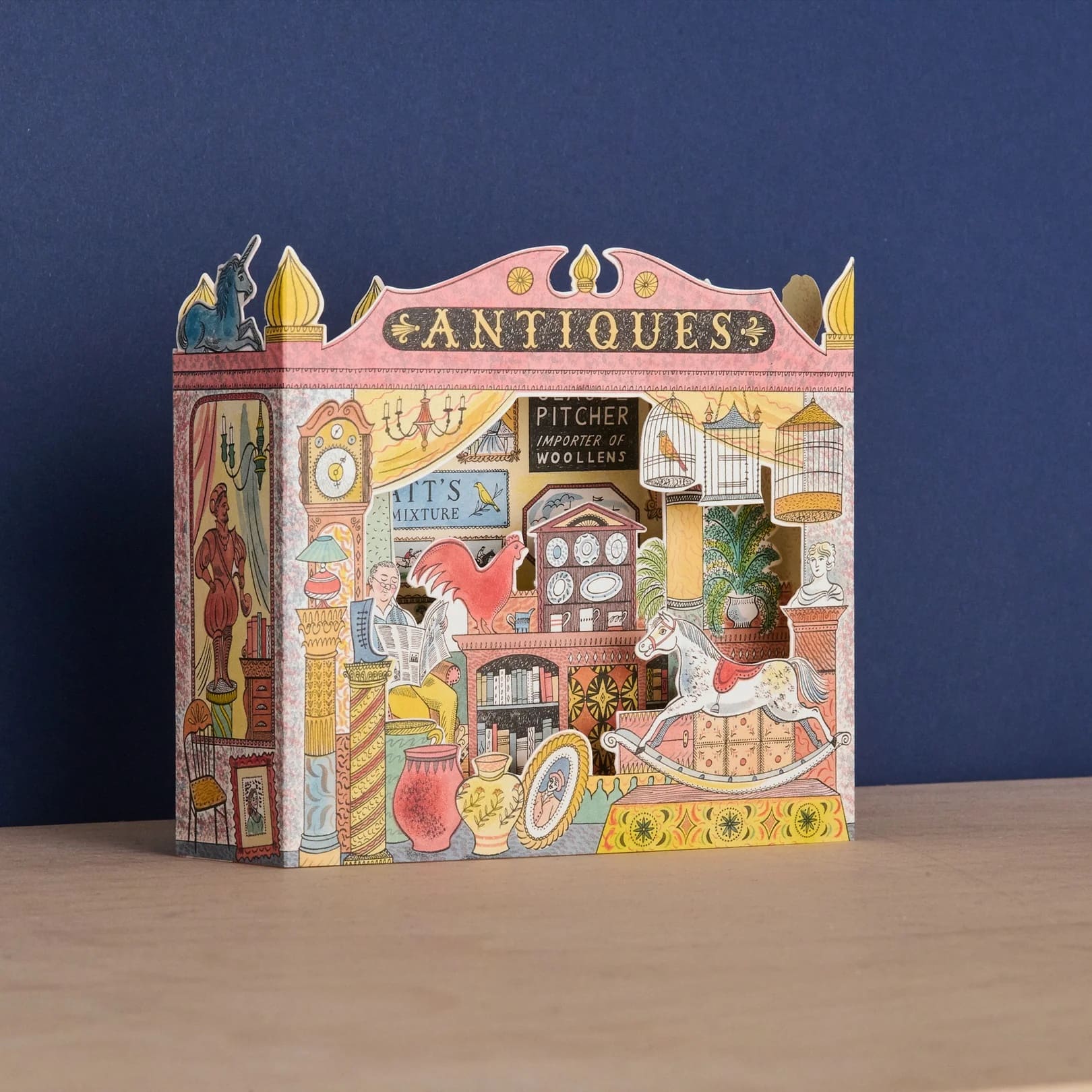 Carte Découpée Boutique d’Antiquités