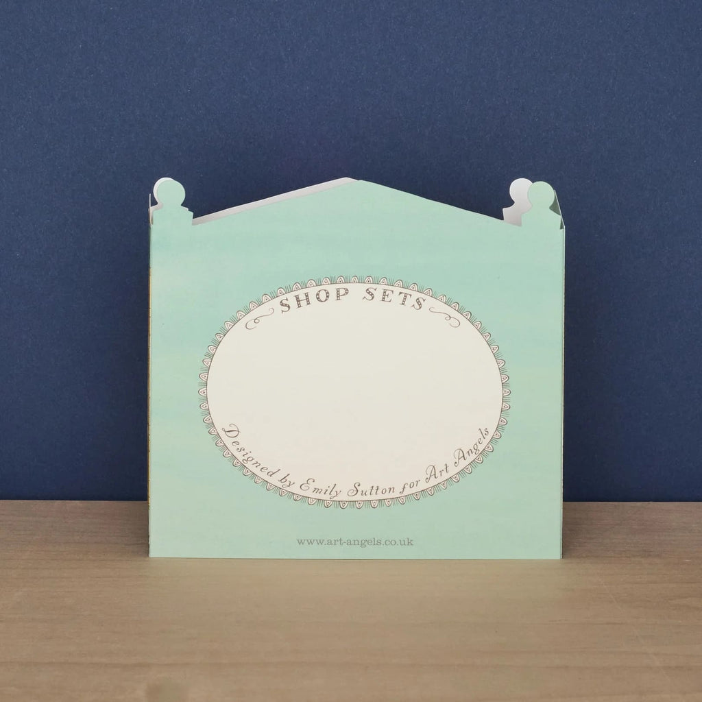 Carte Découpée Boulangerie Vintage