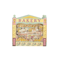 Carte Découpée Boulangerie Vintage