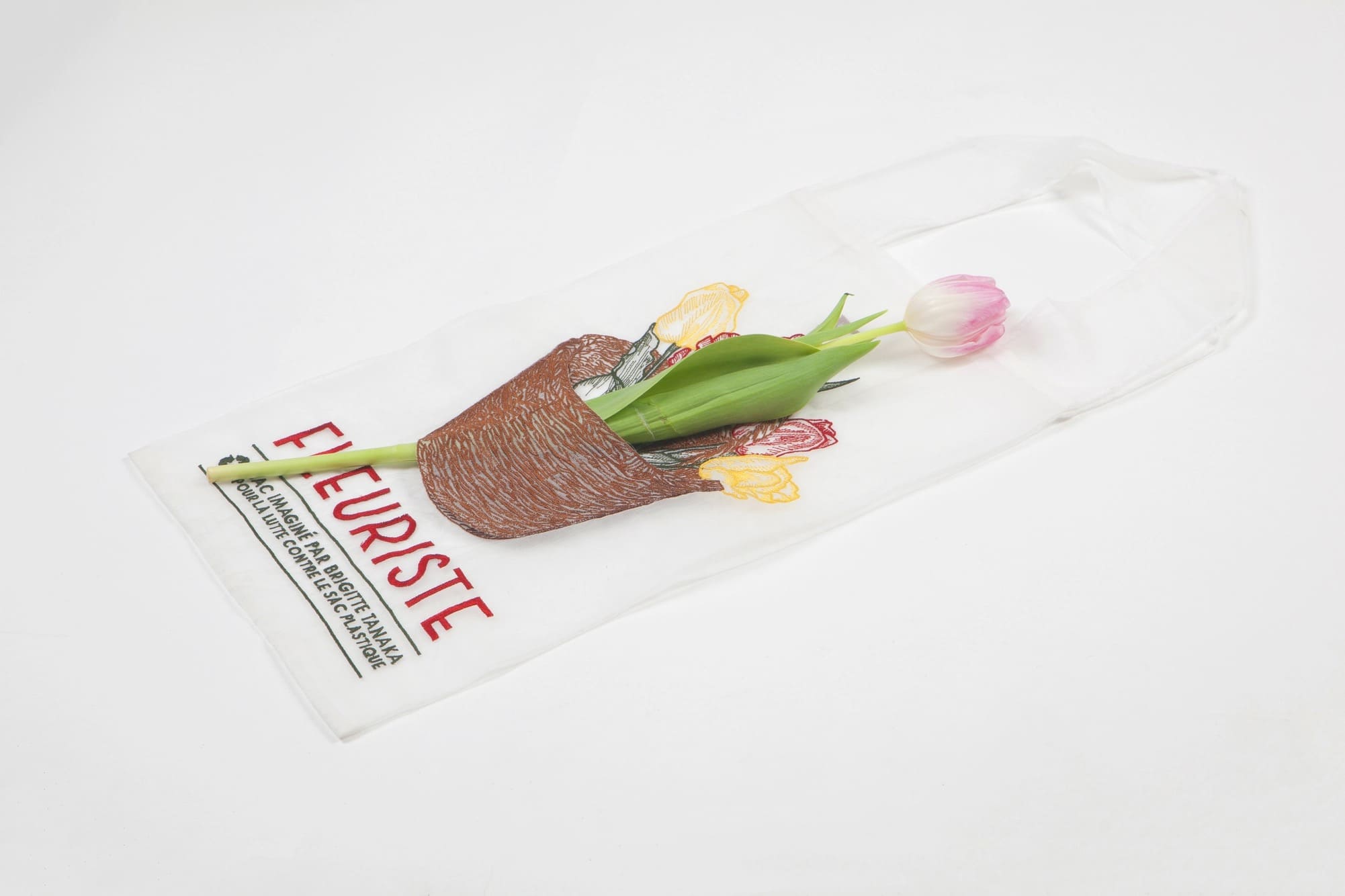 Sac en Organza Fleuriste Panier