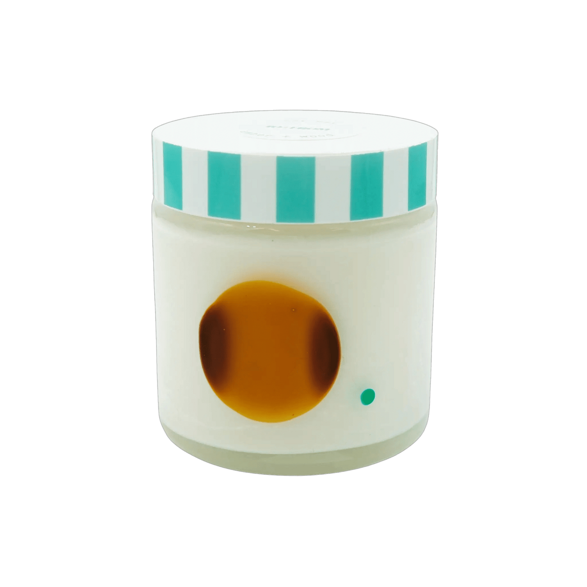 Bougie parfumée en verre peint - 6 parfums au choix