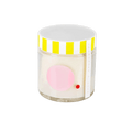 Bougie parfumée en verre peint - 6 parfums au choix