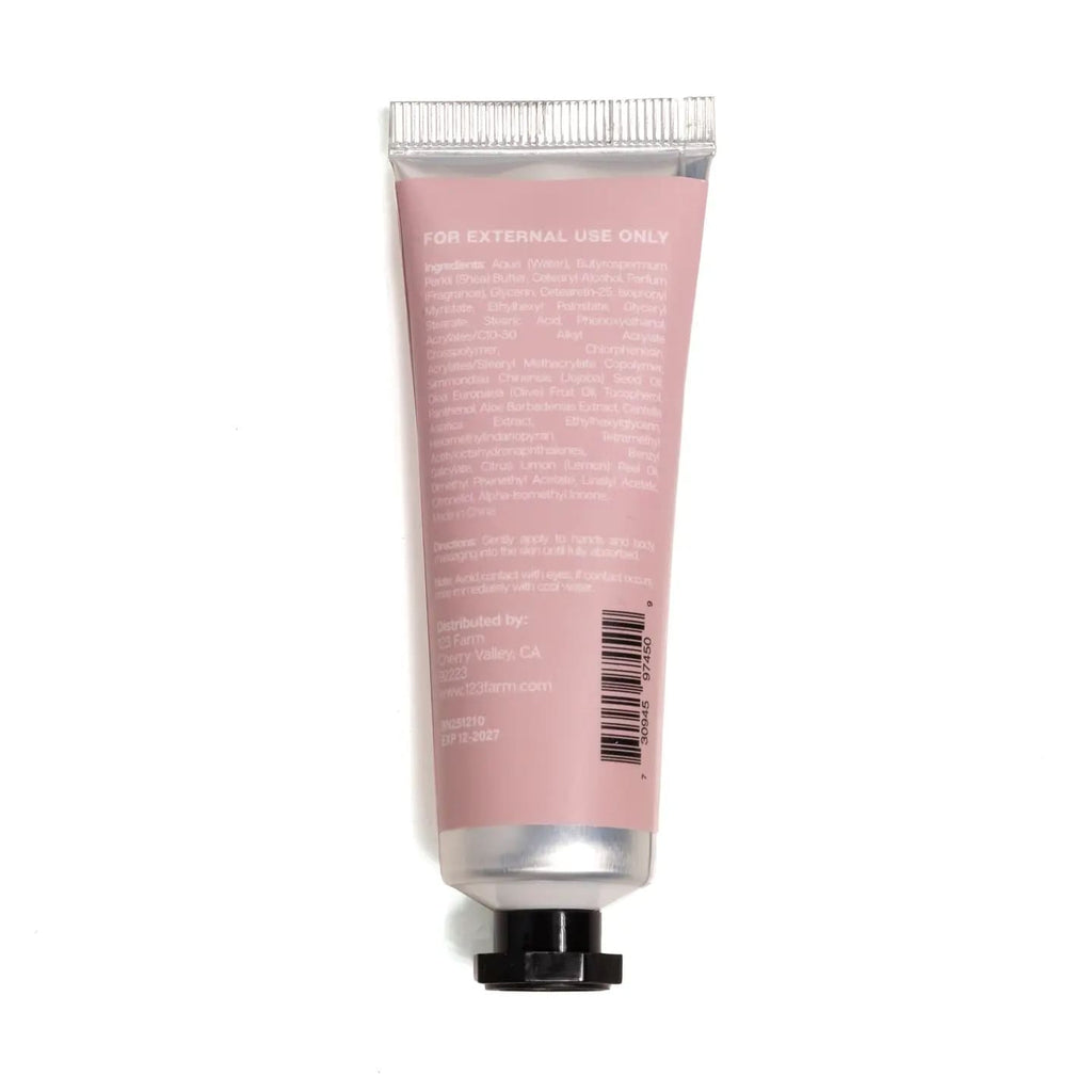 Crème pour les mains parfumée à la pivoine