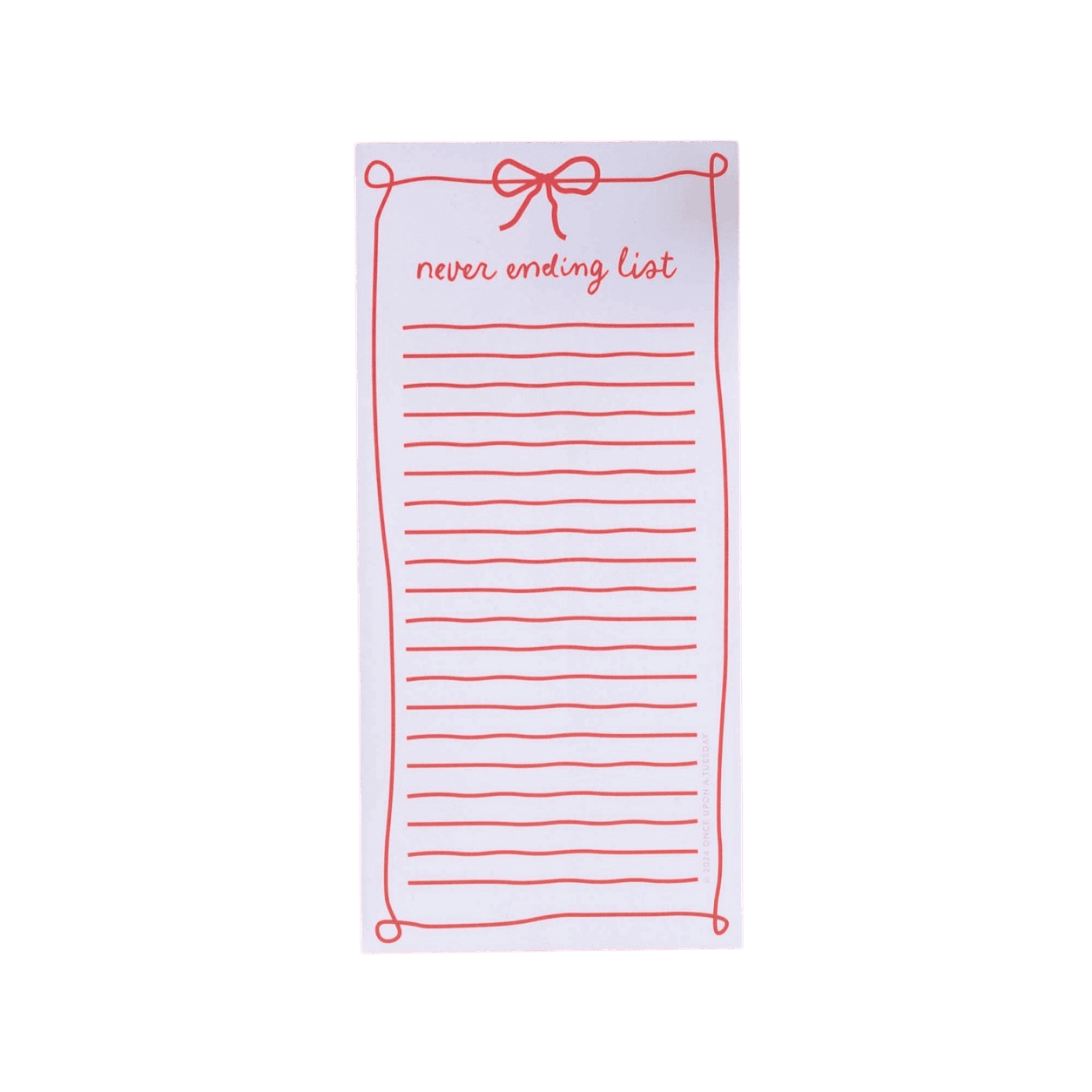 Bloc to-do list compact pages détachables