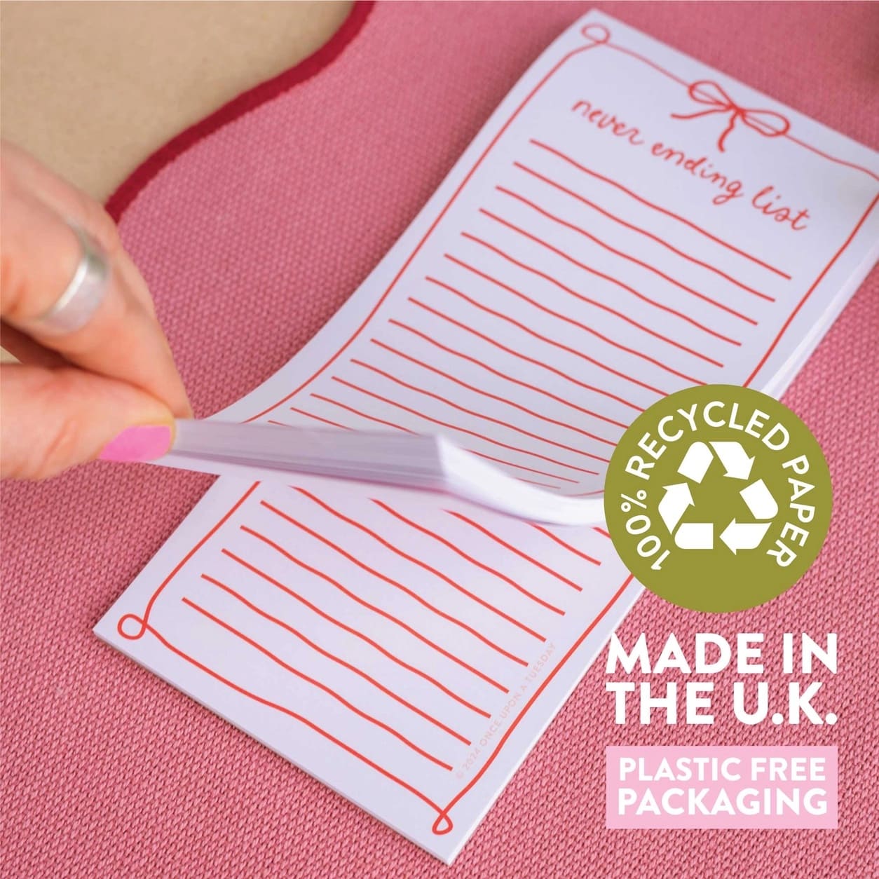 Bloc to-do list compact pages détachables