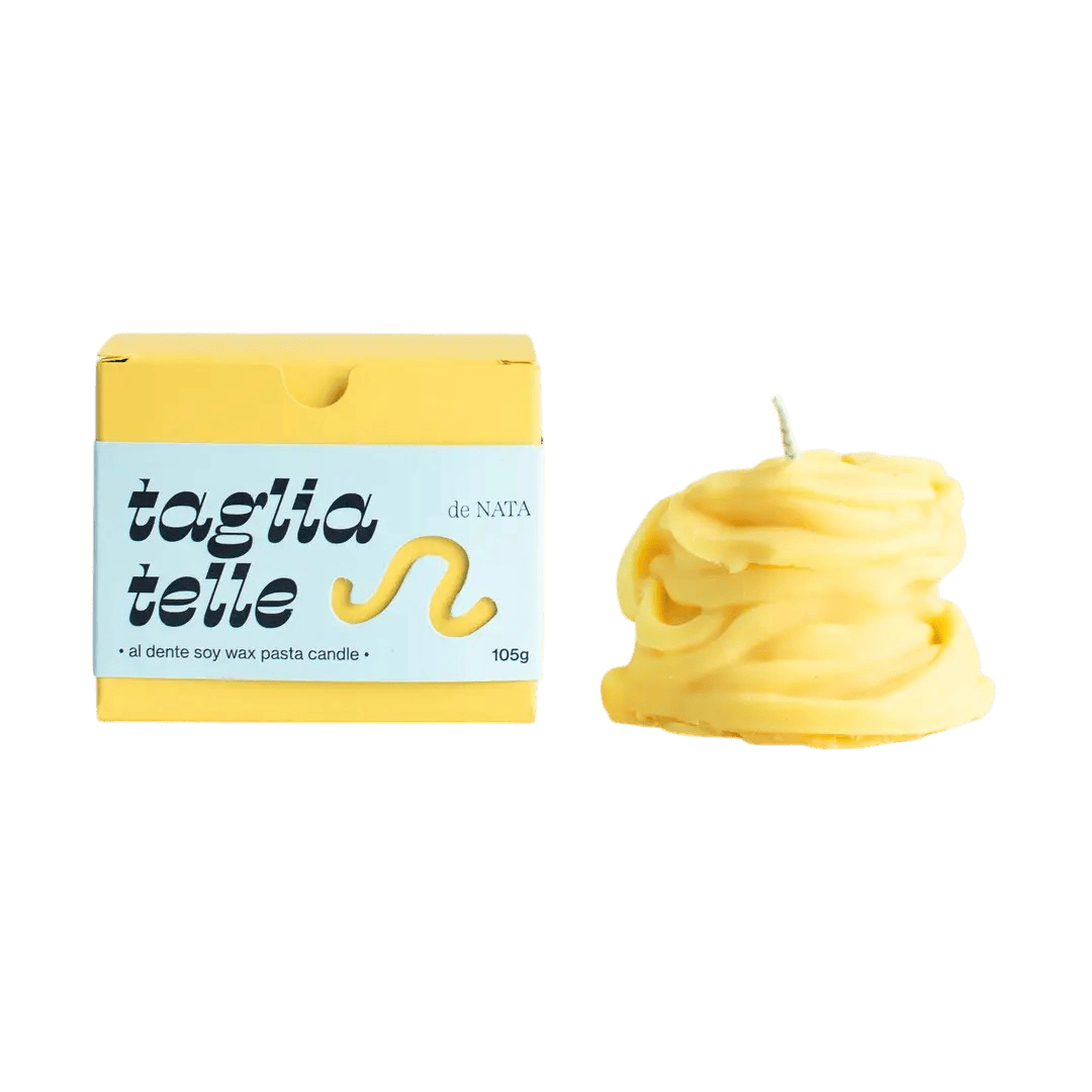 Bougie tagliatelle parfumée en cire de soja