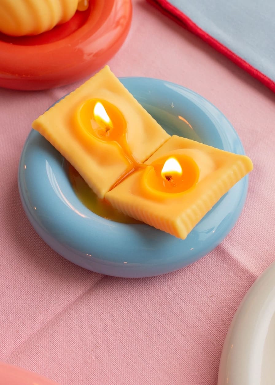 Bougie ravioli duo parfumée en cire de soja
