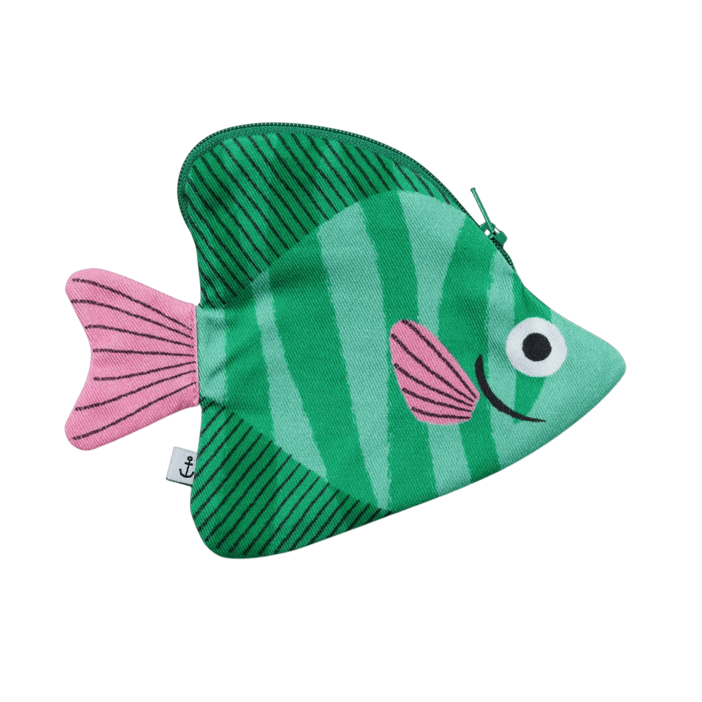 Porte-monnaie Poisson Vert
