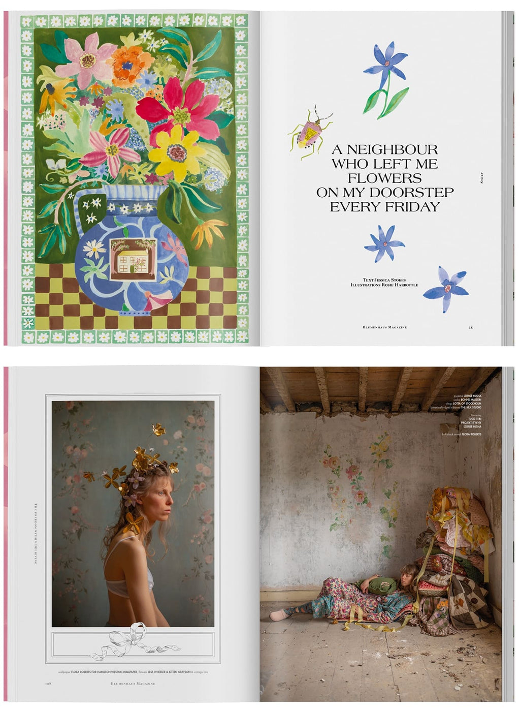 Blumenhaus Magazine n°4 - Histoire des Fleurs & Jardins Romantiques