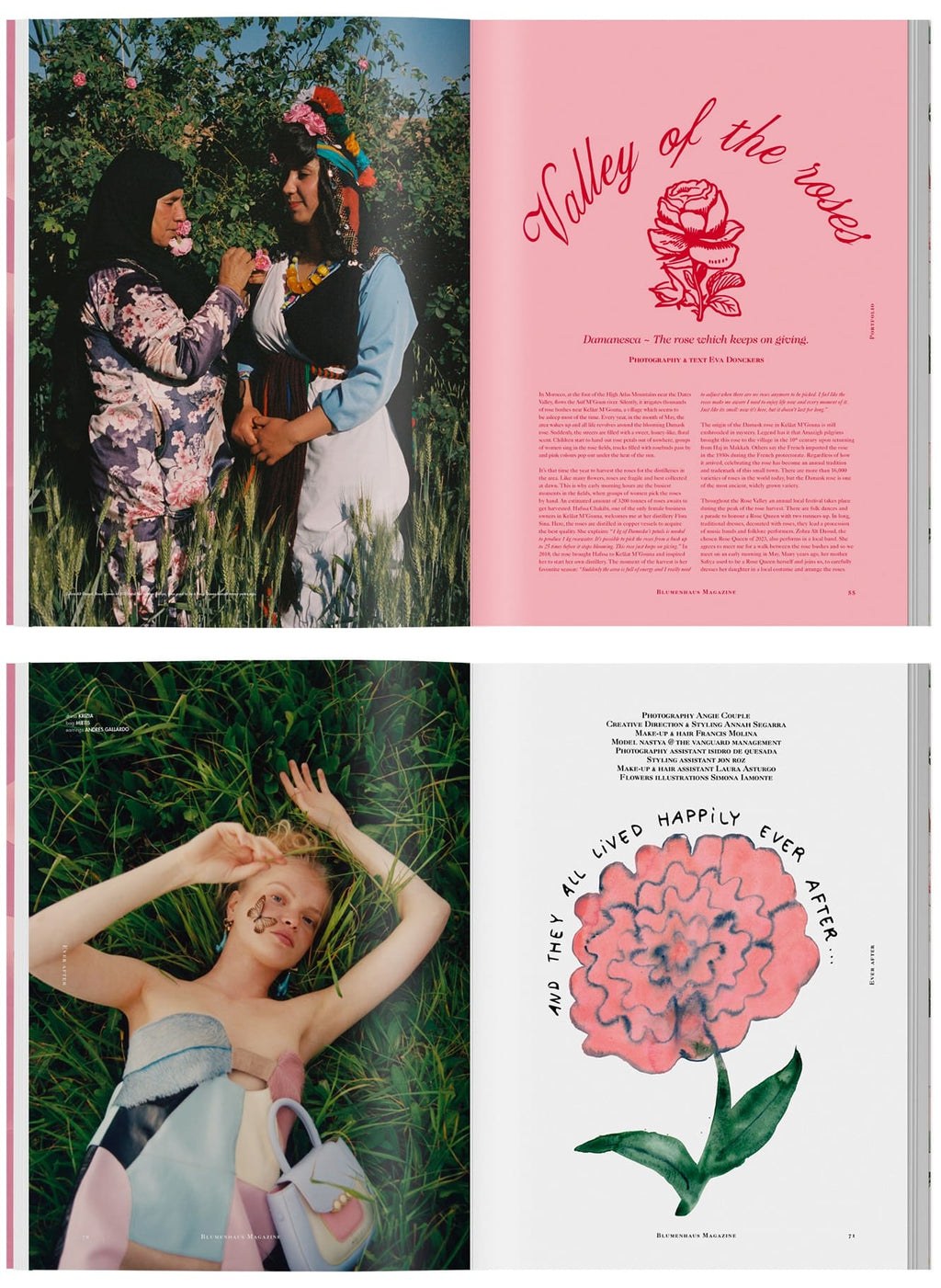 Blumenhaus Magazine n°4 - Histoire des Fleurs & Jardins Romantiques