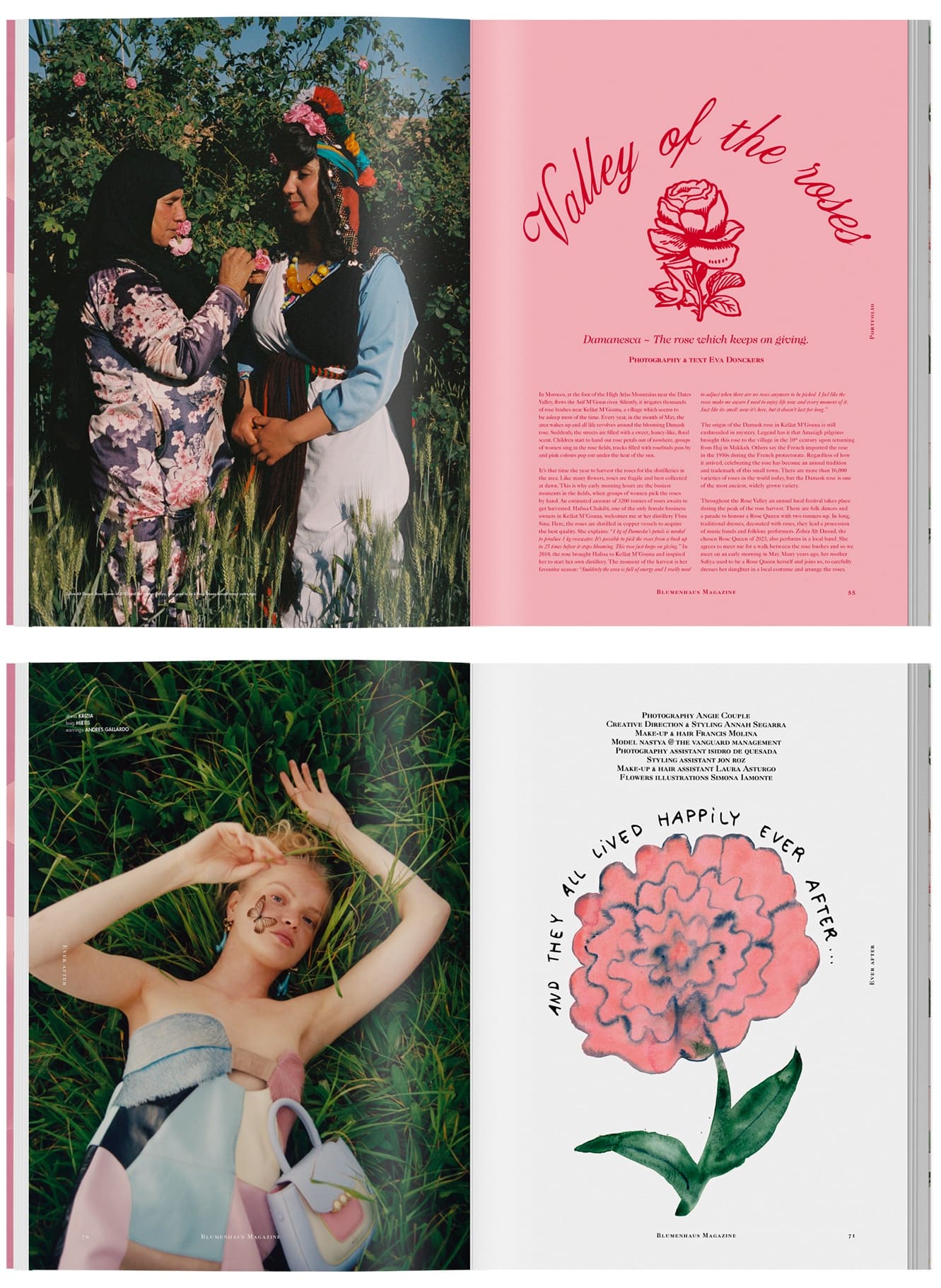 Blumenhaus Magazine n°4 - Histoire des Fleurs & Jardins Romantiques