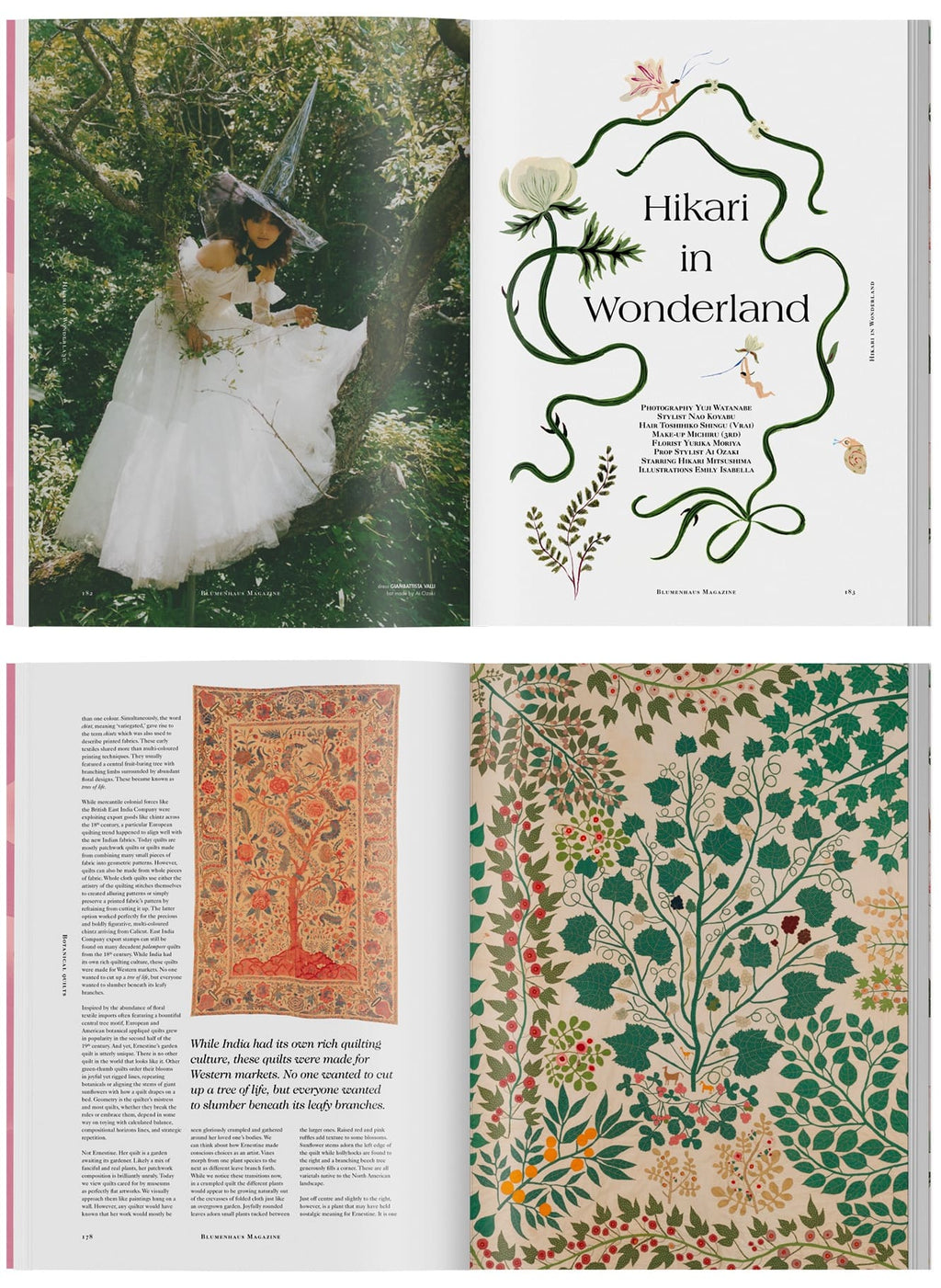 Blumenhaus Magazine n°4 - Histoire des Fleurs & Jardins Romantiques