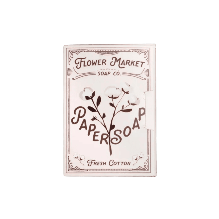 Savon en feuilles parfumé - Format voyage (50 feuilles)