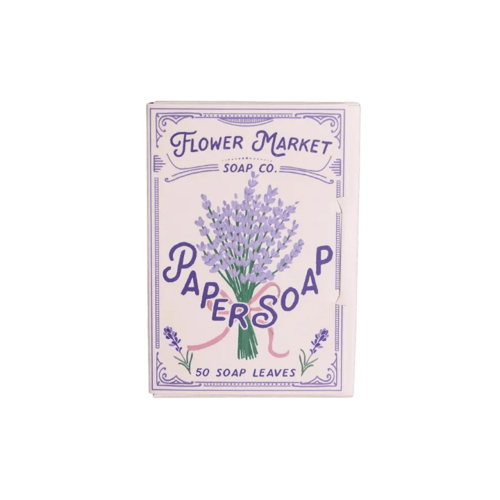 Savon en feuilles parfumé - Format voyage (50 feuilles)