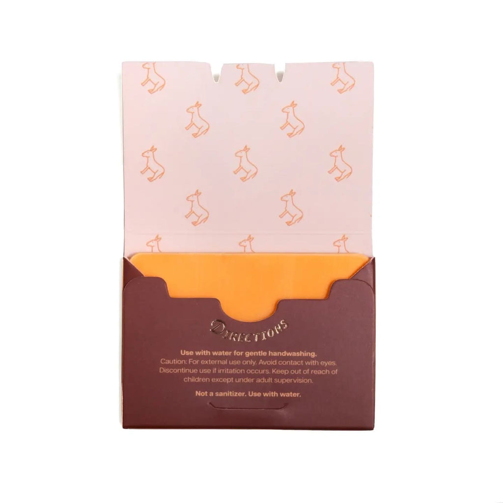 Savon en feuilles parfumé - Format voyage (50 feuilles)