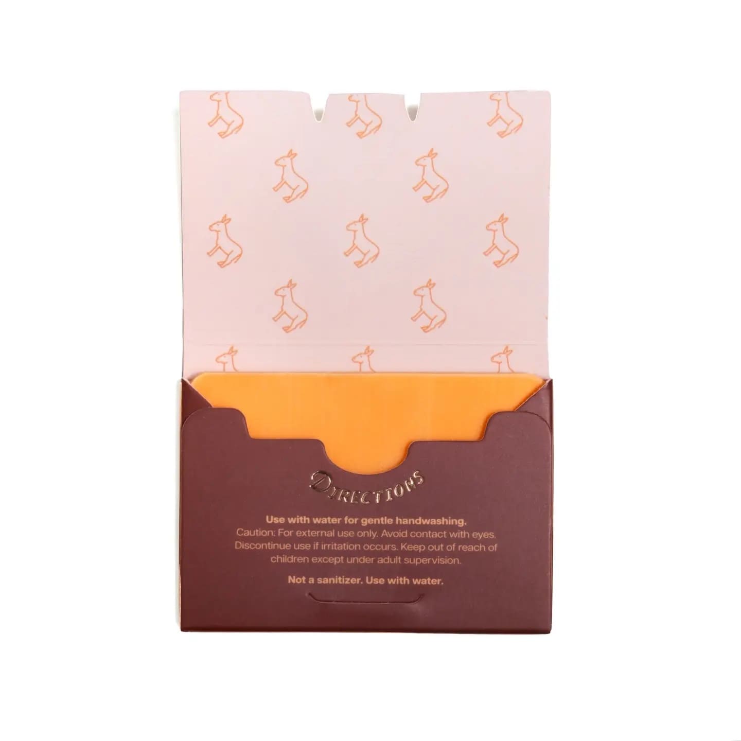 Savon en feuilles parfumé - Format voyage (50 feuilles)
