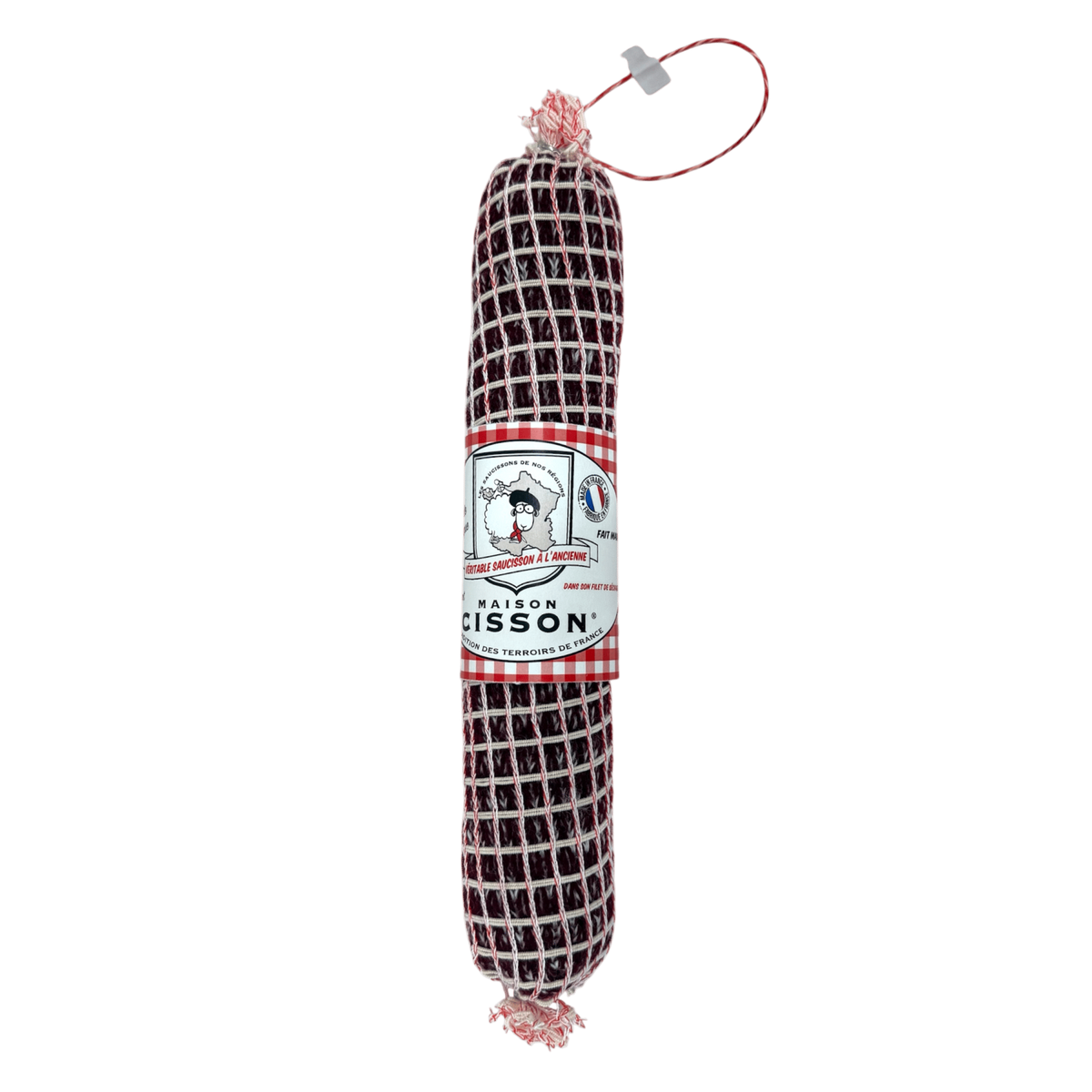 Véritable saucisson à l’ancienne décoratif en laine